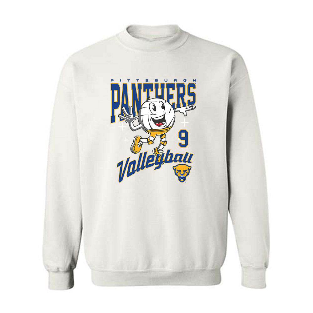 Pittsburgh - NCAA Women's Volleyball : Trinity Thompson - Crewneck Sweatshirt-0