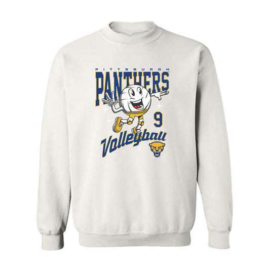 Pittsburgh - NCAA Women's Volleyball : Trinity Thompson - Crewneck Sweatshirt-0
