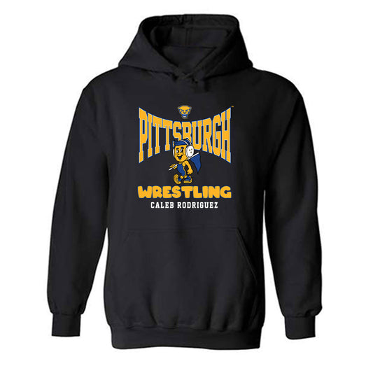Pittsburgh - NCAA Wrestling : Caleb Rodriguez - Fashion Shersey Hooded Sweatshirt-0