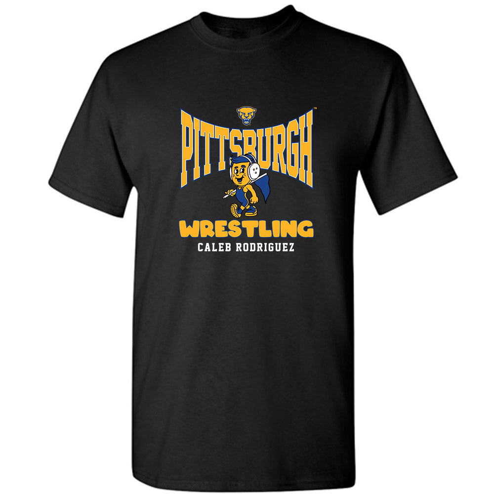 Pittsburgh - NCAA Wrestling : Caleb Rodriguez - Fashion Shersey T-Shirt-0