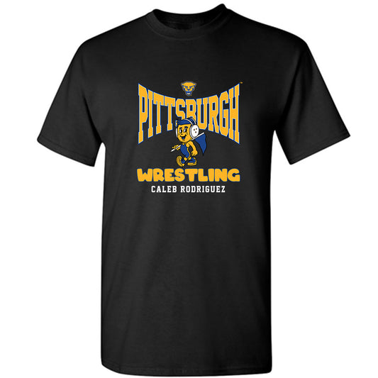 Pittsburgh - NCAA Wrestling : Caleb Rodriguez - Fashion Shersey T-Shirt-0