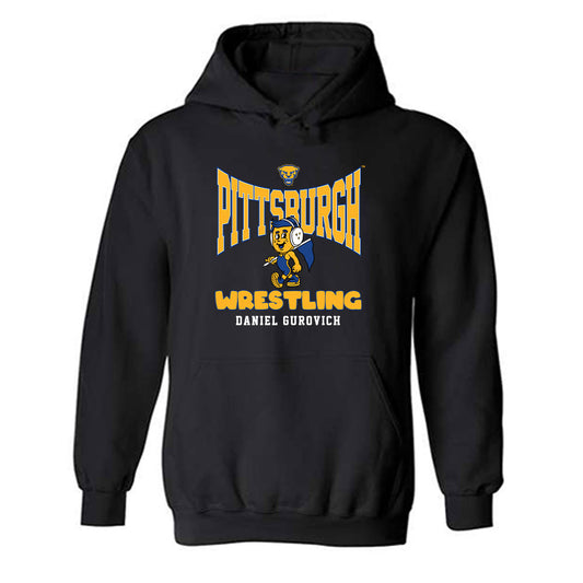 Pittsburgh - NCAA Wrestling : Daniel Gurovich - Fashion Shersey Hooded Sweatshirt-0