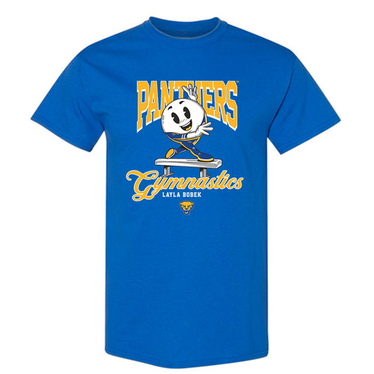 Pittsburgh - NCAA Women's Gymnastics : Layla Bobek - Fashion Shersey T-Shirt-0