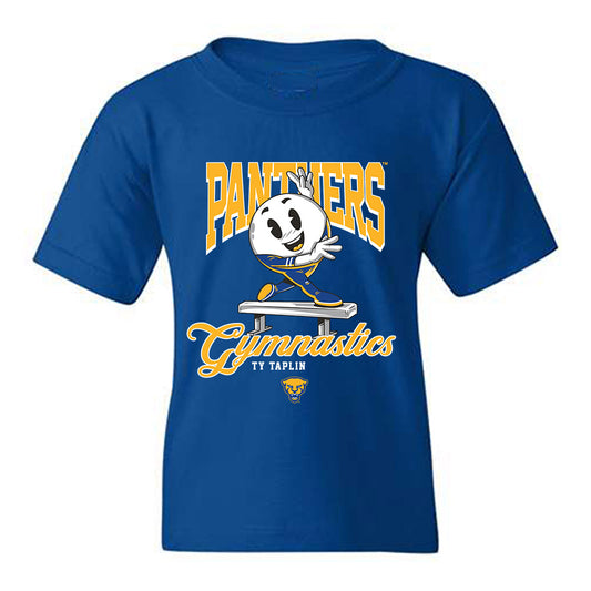 Pittsburgh - NCAA Women's Gymnastics : Ty Taplin - Fashion Shersey Youth T-Shirt-0