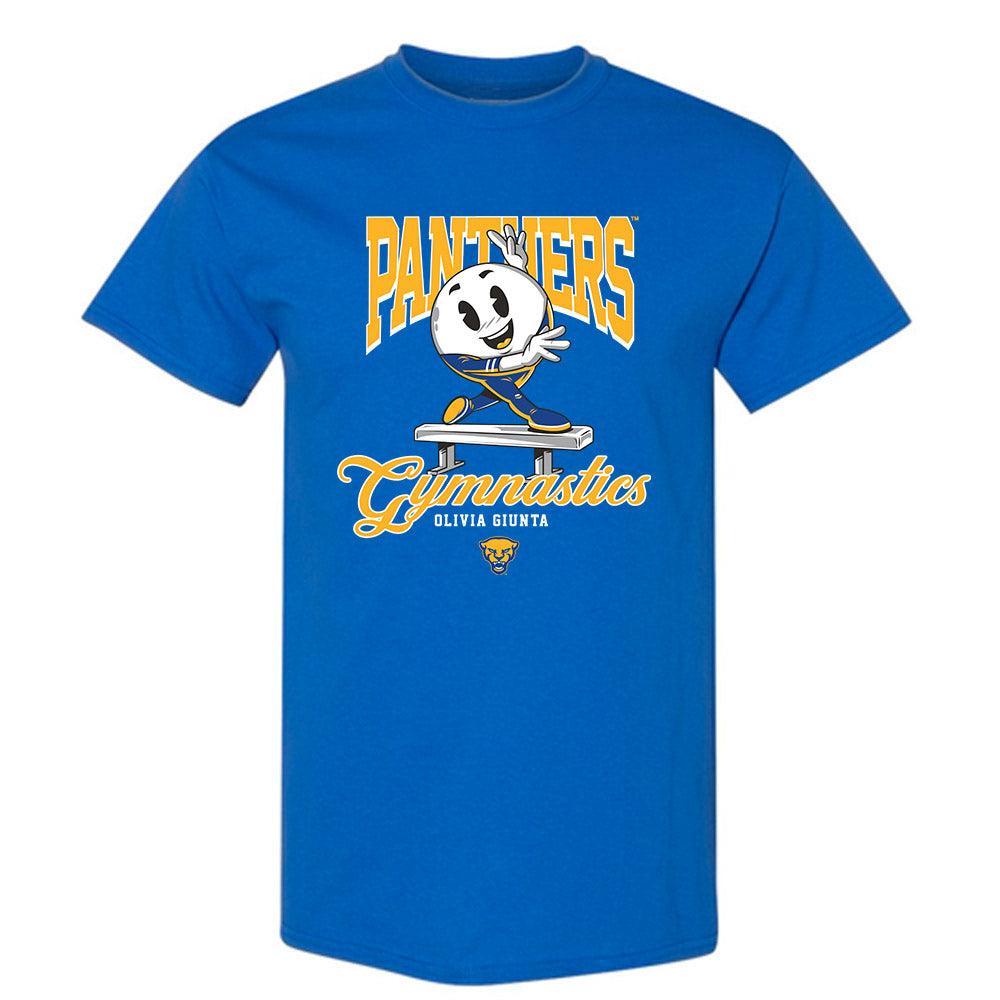 Pittsburgh - NCAA Women's Gymnastics : Olivia Giunta - Fashion Shersey T-Shirt-0