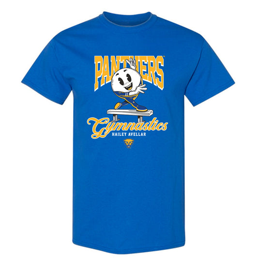 Pittsburgh - NCAA Women's Gymnastics : Hailey Avellar - Fashion Shersey T-Shirt-0