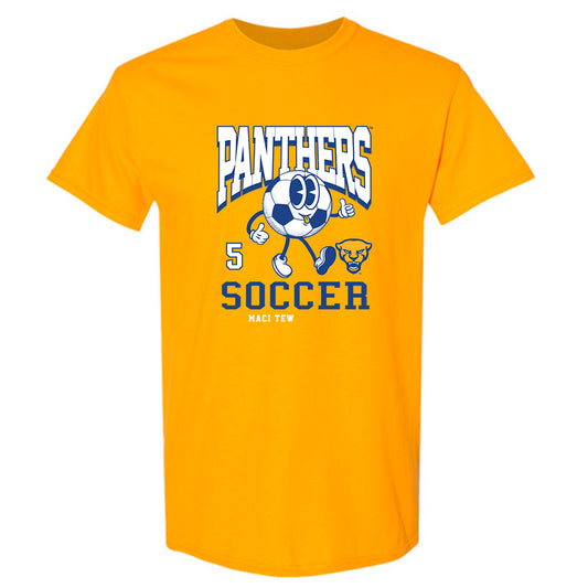 Pittsburgh - NCAA Women's Soccer : Maci Tew - Fashion Shersey T-Shirt-0