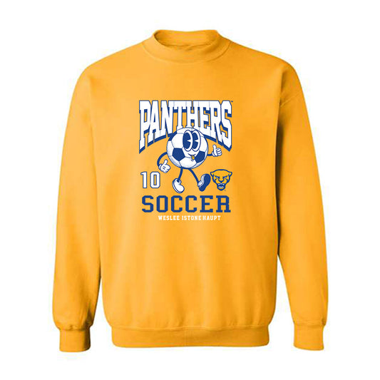 Pittsburgh - NCAA Women's Soccer : Weslee Istone-Haupt - Fashion Shersey Crewneck Sweatshirt-0