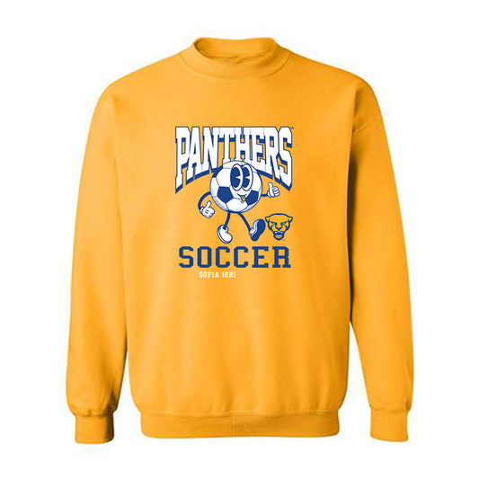 Pittsburgh - NCAA Women's Soccer : Sofia Iori - Fashion Shersey Crewneck Sweatshirt-0