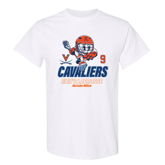 Virginia - NCAA Men's Lacrosse : McCabe Millon - Fashion Shersey T-Shirt-0
