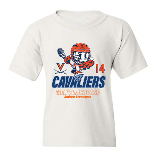 Virginia - NCAA Men's Lacrosse : Andrew Greenspan - Fashion Shersey Youth T-Shirt-0