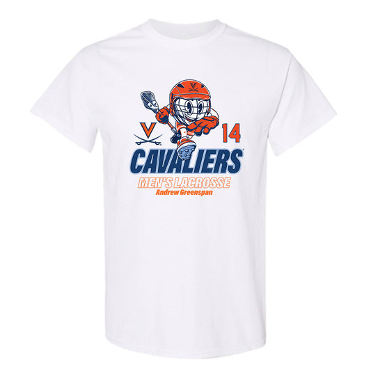 Virginia - NCAA Men's Lacrosse : Andrew Greenspan - Fashion Shersey T-Shirt-0
