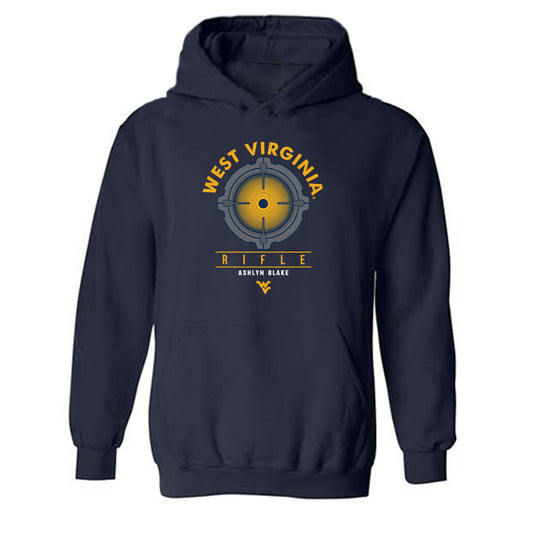 West Virginia - NCAA Rifle : Ashlyn Blake - Fashion Shersey Hooded Sweatshirt-0