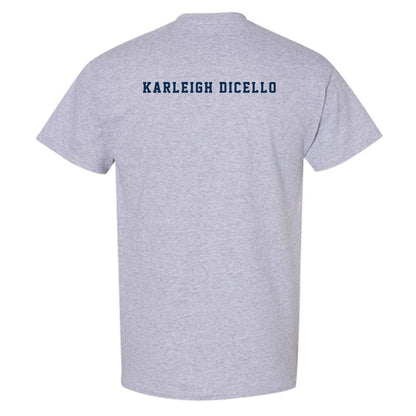 West Virginia - NCAA Women's Gymnastics : Karleigh DiCello - Fashion Shersey T-Shirt-1