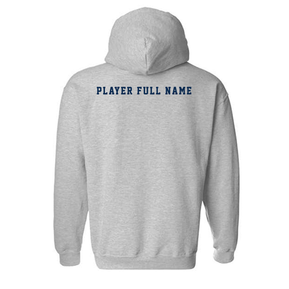 West Virginia - NCAA Women's Gymnastics : Taylor Tuohy - Fashion Shersey Hooded Sweatshirt-1