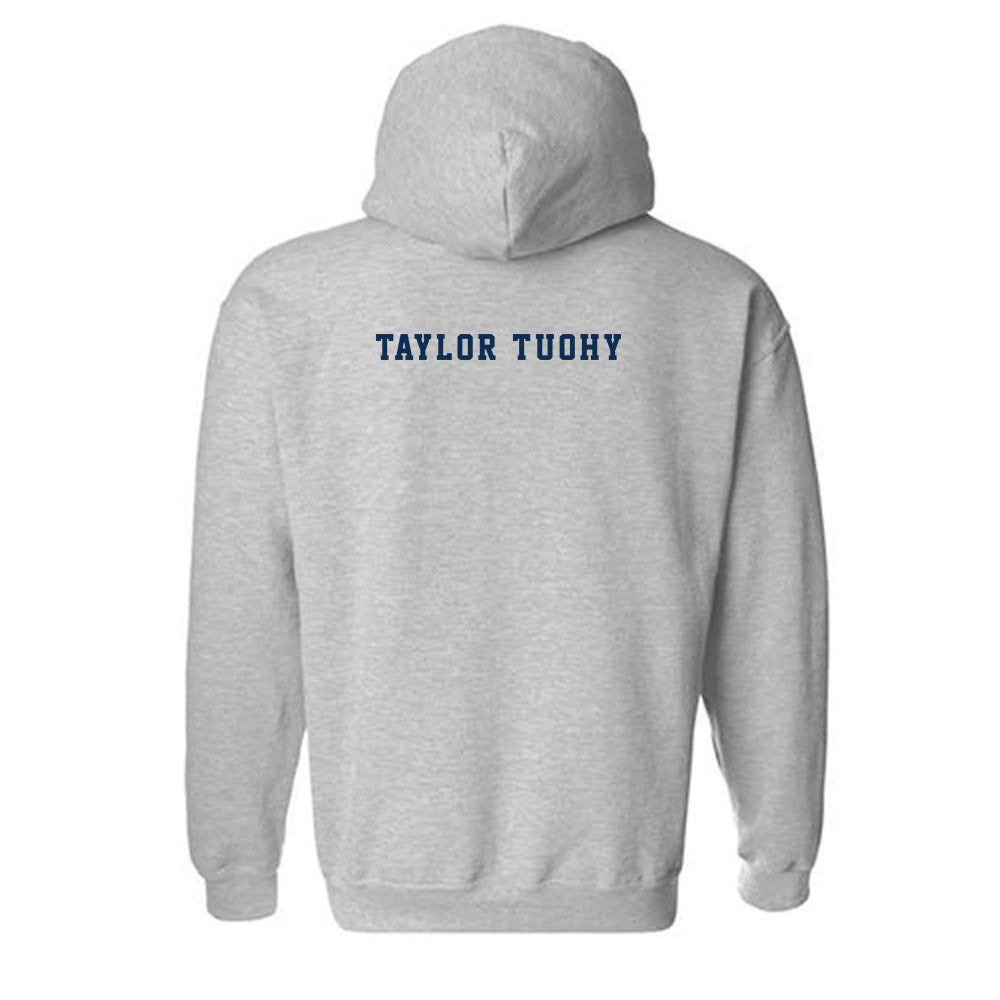 West Virginia - NCAA Women's Gymnastics : Taylor Tuohy - Fashion Shersey Hooded Sweatshirt-1