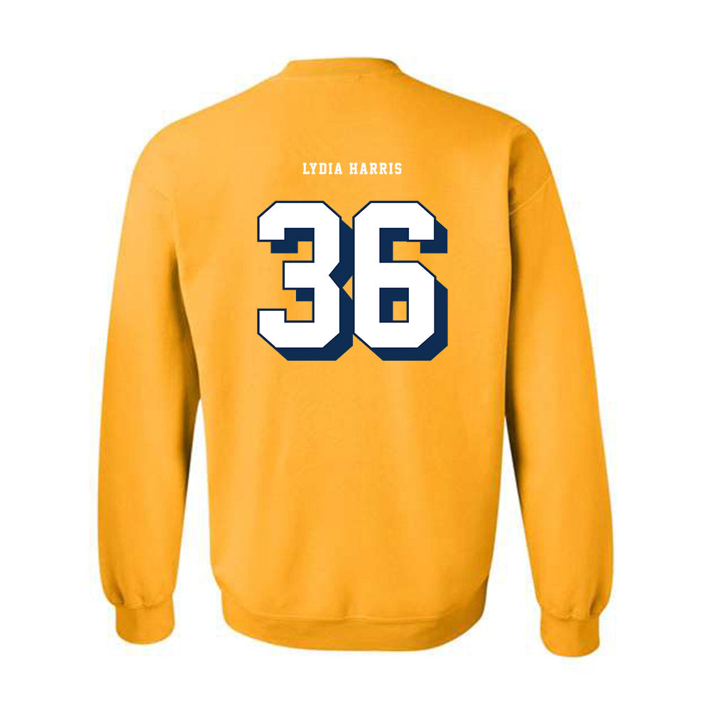 West Virginia - NCAA Women's Rowing : Lydia Harris - Fashion Shersey Crewneck Sweatshirt-1
