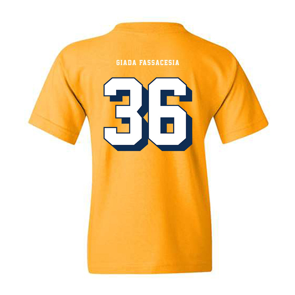 West Virginia - NCAA Women's Rowing : Giada Fassacesia - Fashion Shersey Youth T-Shirt-1
