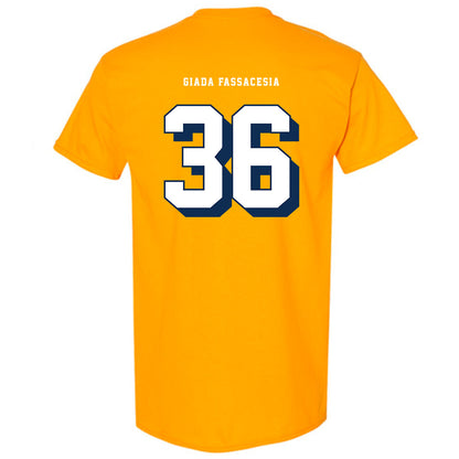 West Virginia - NCAA Women's Rowing : Giada Fassacesia - Fashion Shersey T-Shirt-1