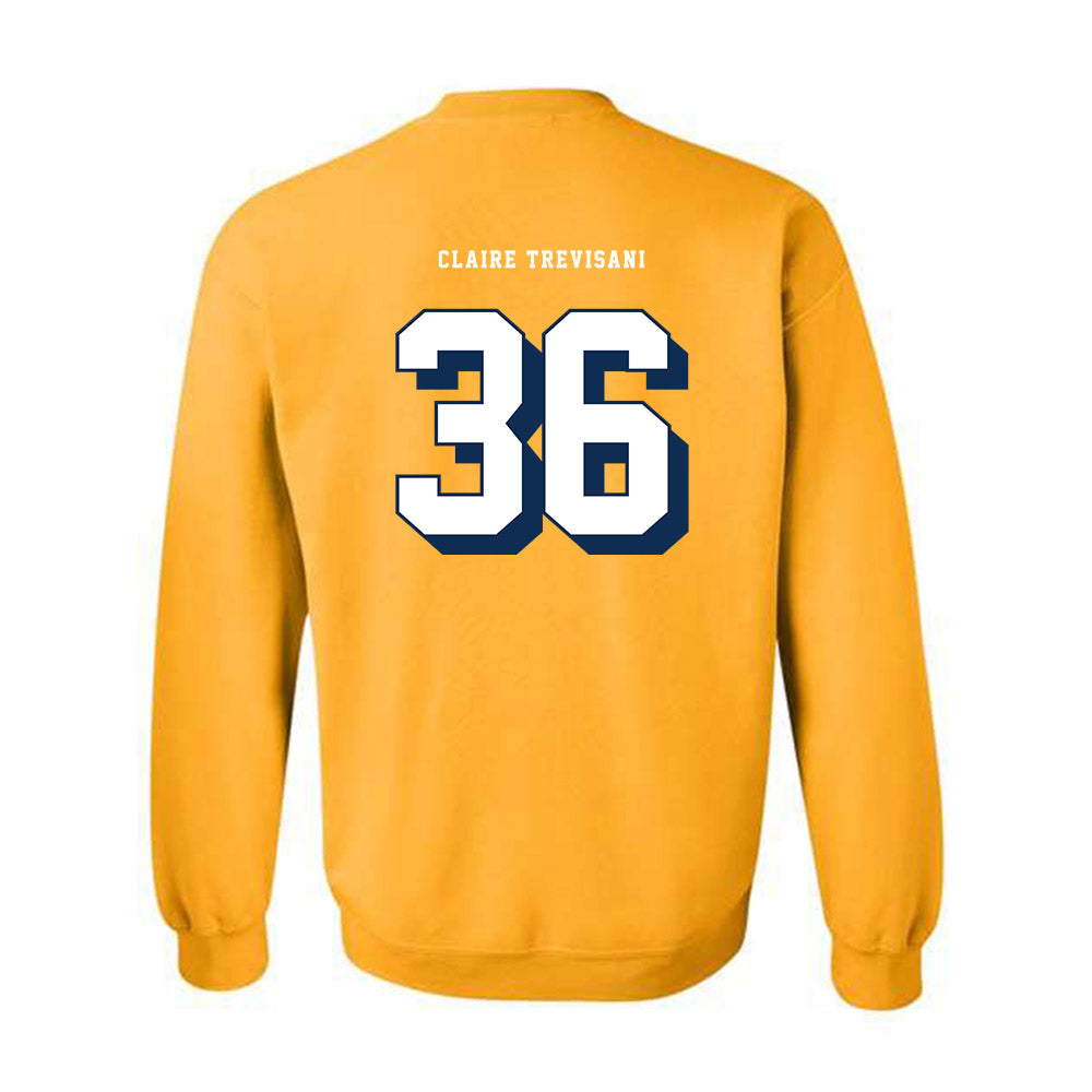 West Virginia - NCAA Women's Rowing : Claire Trevisani - Fashion Shersey Crewneck Sweatshirt-1