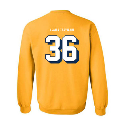 West Virginia - NCAA Women's Rowing : Claire Trevisani - Fashion Shersey Crewneck Sweatshirt-1