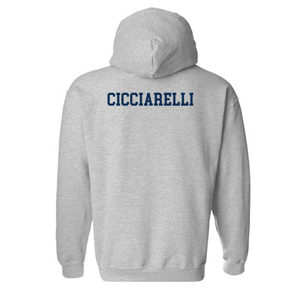 West Virginia - NCAA Wrestling : Nick Cicciarelli - Fashion Shersey Hooded Sweatshirt-1