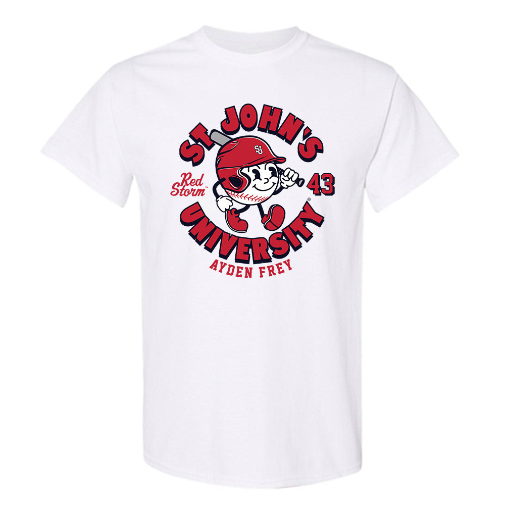 St. Johns - NCAA Baseball : Ayden Frey - Fashion Shersey T-Shirt-0
