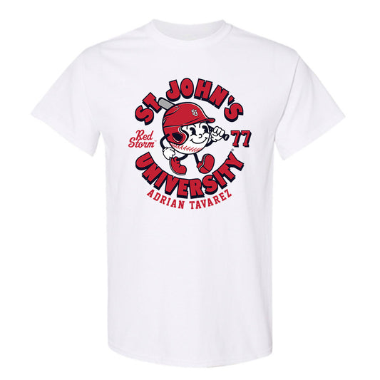 St. Johns - NCAA Baseball : Adrian Tavarez - Fashion Shersey T-Shirt-0