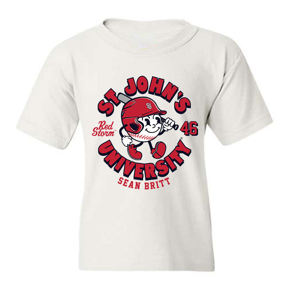 St. Johns - NCAA Baseball : Sean Britt - Fashion Shersey Youth T-Shirt-0