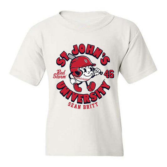 St. Johns - NCAA Baseball : Sean Britt - Fashion Shersey Youth T-Shirt-0
