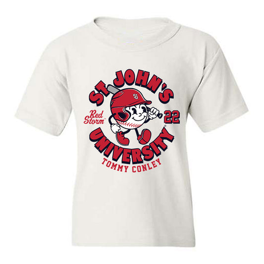 St. Johns - NCAA Baseball : Tommy Conley - Fashion Shersey Youth T-Shirt-0