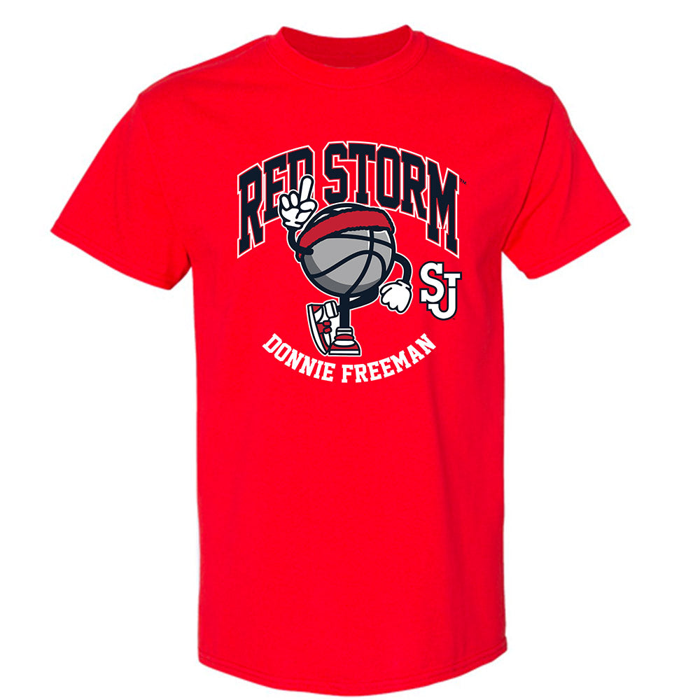 St. Johns - NCAA Men's Basketball : Donnie Freeman - Fashion Shersey T-Shirt-0