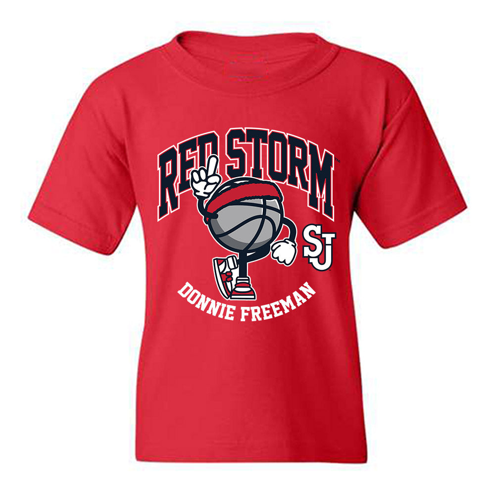 St. Johns - NCAA Men's Basketball : Donnie Freeman - Fashion Shersey Youth T-Shirt-0