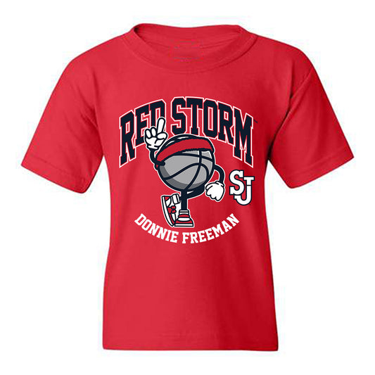 St. Johns - NCAA Men's Basketball : Donnie Freeman - Fashion Shersey Youth T-Shirt-0