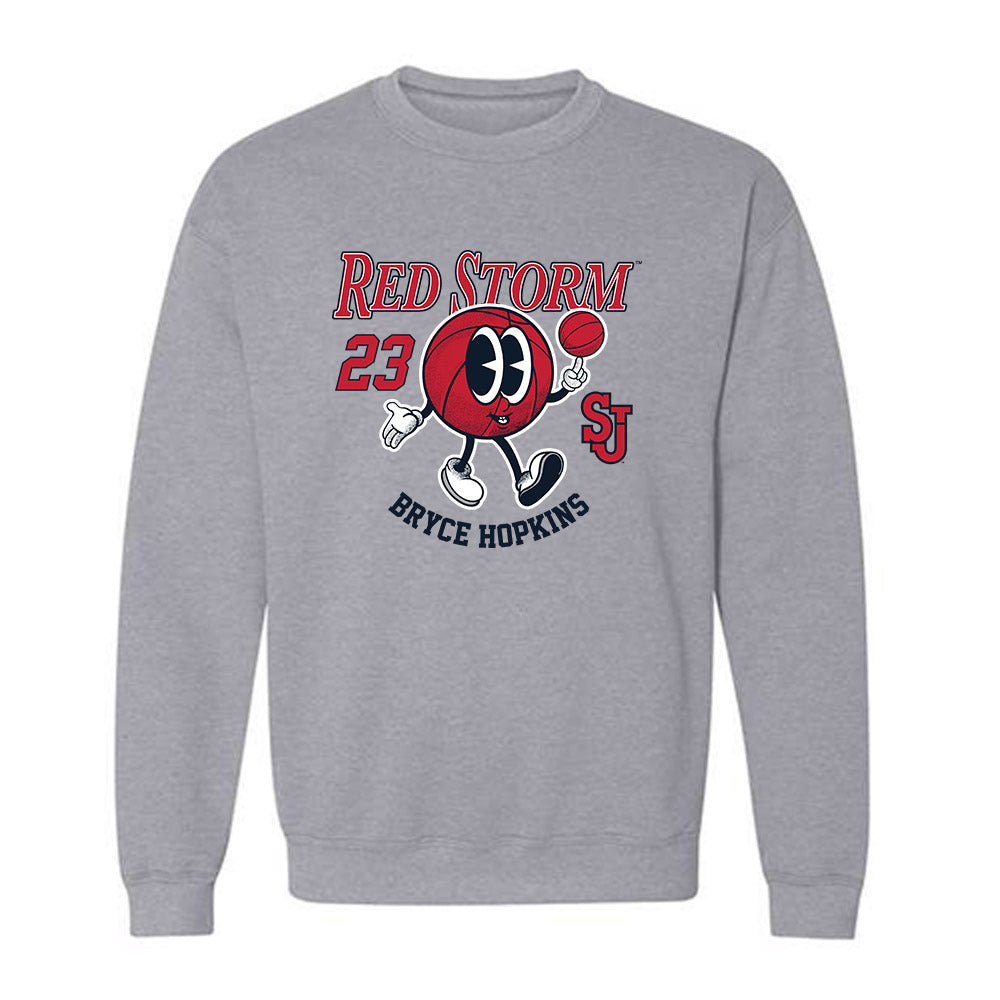 St. Johns - NCAA Men's Basketball : Bryce Hopkins - Fashion Shersey Crewneck Sweatshirt-0