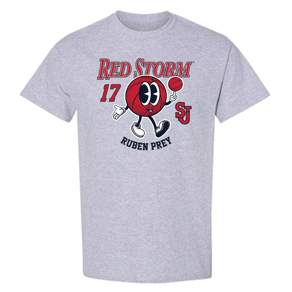 St. Johns - NCAA Men's Basketball : Ruben Prey - Fashion Shersey T-Shirt-0