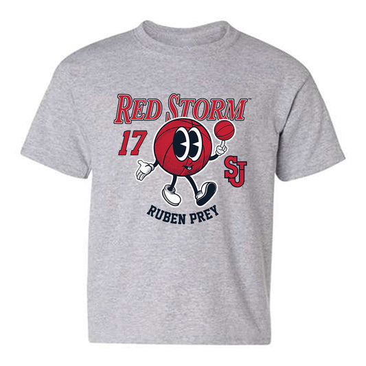 St. Johns - NCAA Men's Basketball : Ruben Prey - Fashion Shersey Youth T-Shirt-0