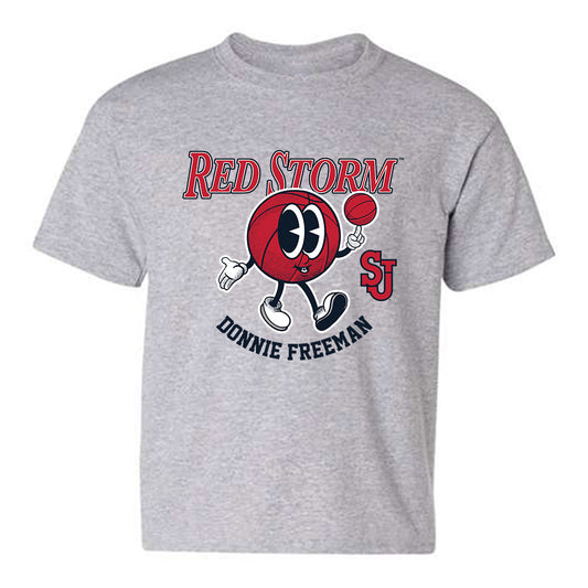 St. Johns - NCAA Men's Basketball : Donnie Freeman - Fashion Shersey Youth T-Shirt-0