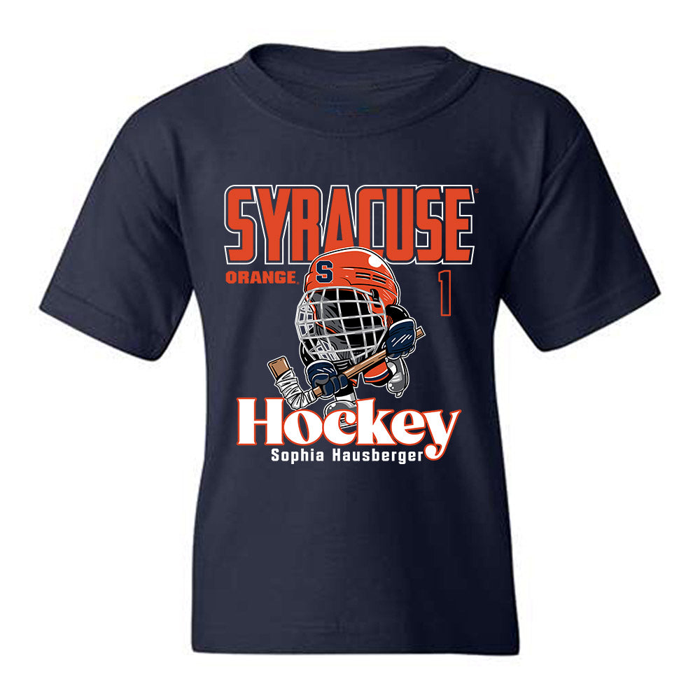 Syracuse - NCAA Women's Ice Hockey : Sophia Hausberger - Fashion Shersey Youth T-Shirt-0