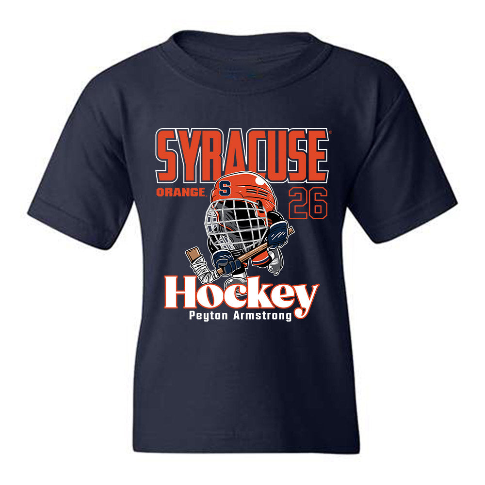Syracuse - NCAA Women's Ice Hockey : Peyton Armstrong - Fashion Shersey Youth T-Shirt-0