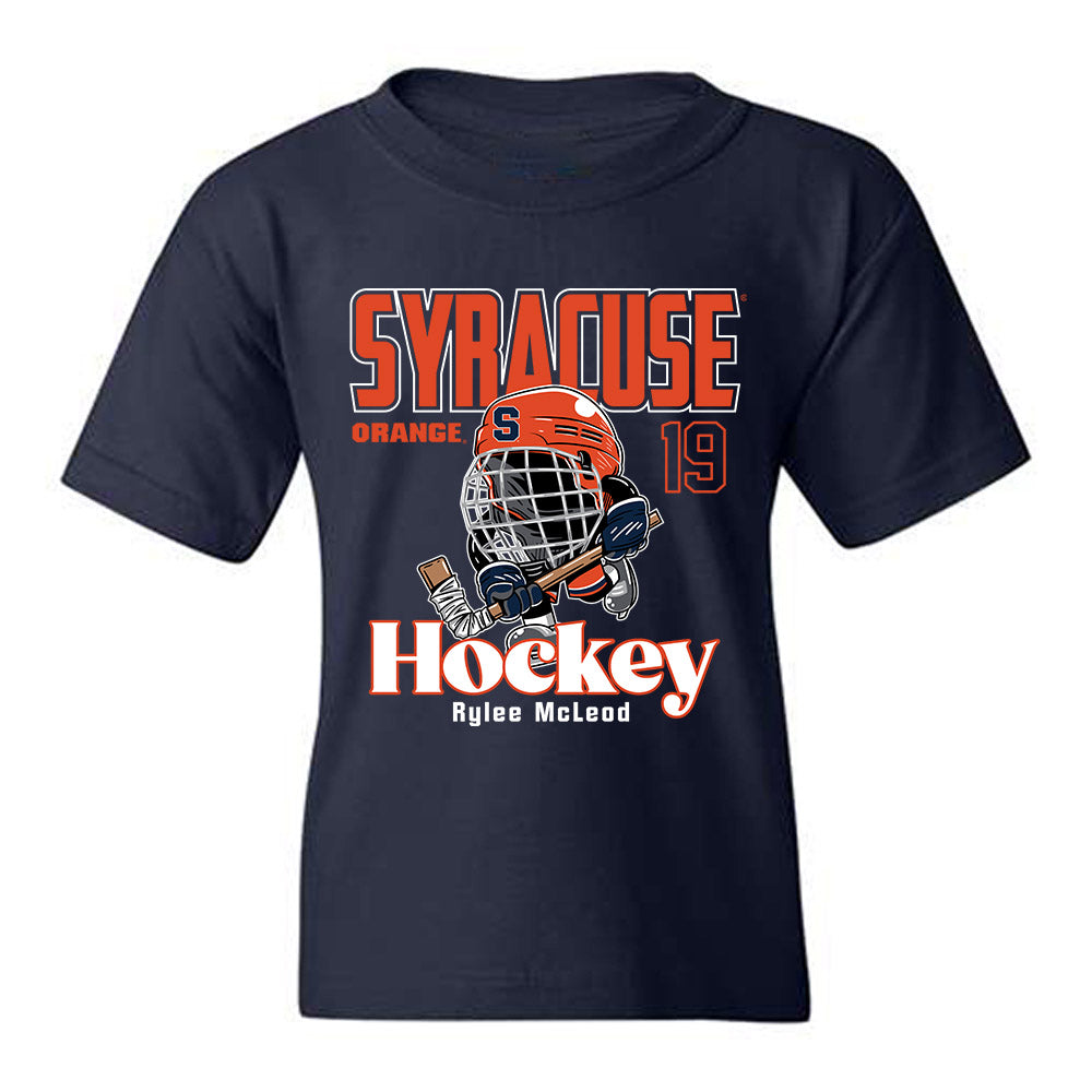 Syracuse - NCAA Women's Ice Hockey : Rylee McLeod - Fashion Shersey Youth T-Shirt-0