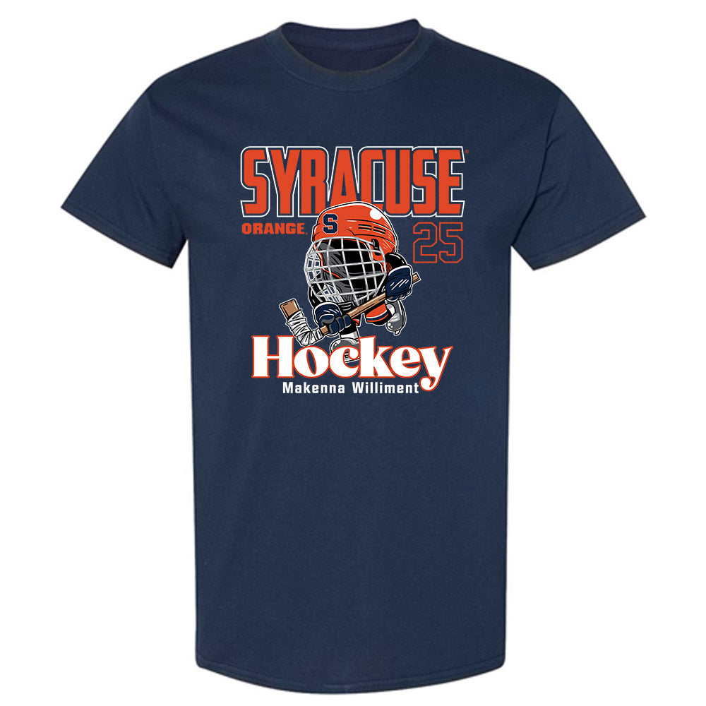 Syracuse - NCAA Women's Ice Hockey : Makenna Williment - Fashion Shersey T-Shirt-0