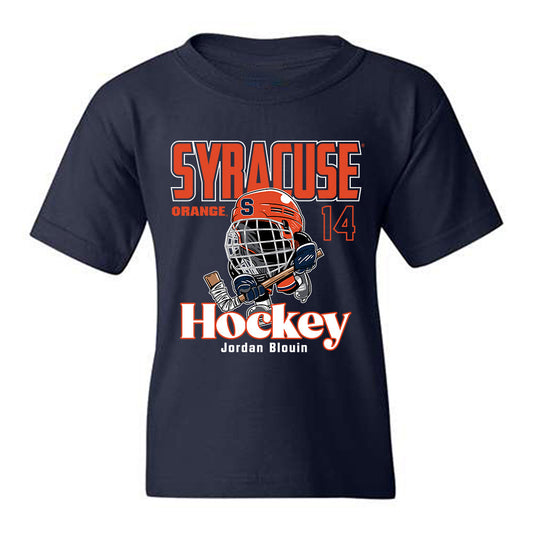 Syracuse - NCAA Women's Ice Hockey : Jordan Blouin - Fashion Shersey Youth T-Shirt-0