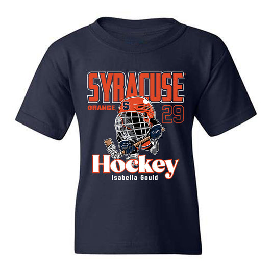 Syracuse - NCAA Women's Ice Hockey : Isabella Gould - Fashion Shersey Youth T-Shirt-0