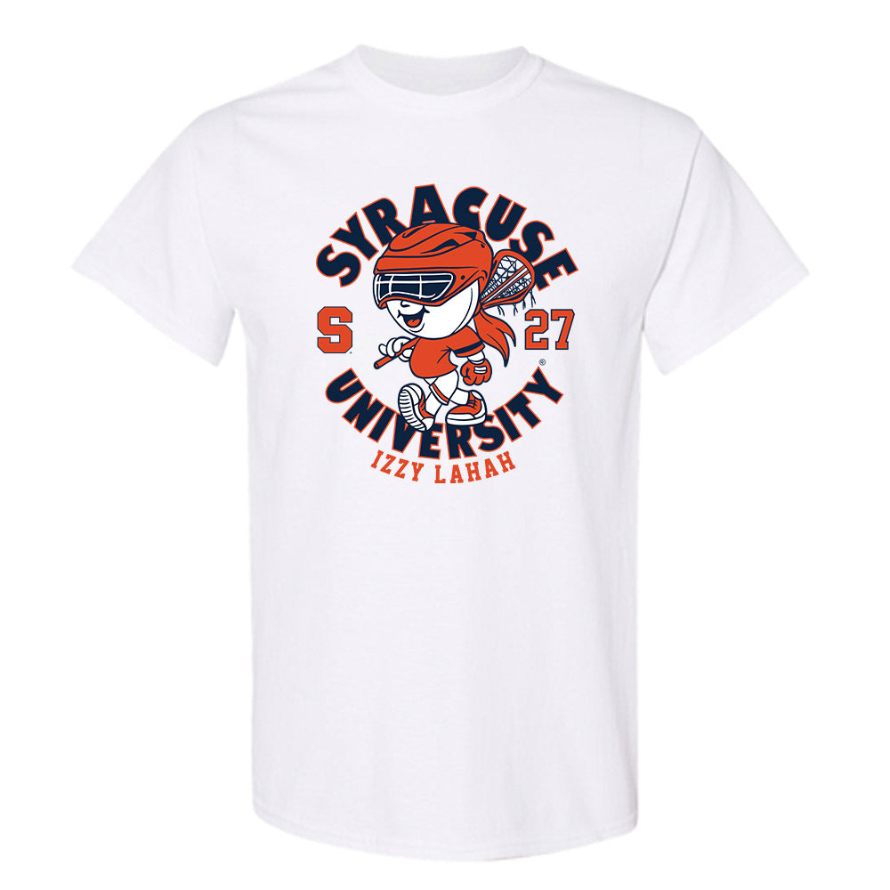 Syracuse - NCAA Women's Lacrosse : Izzy Lahah - Fashion Shersey T-Shirt-0