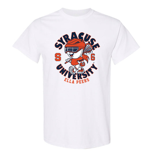 Syracuse - NCAA Women's Lacrosse : Ella Peers - Fashion Shersey T-Shirt-0