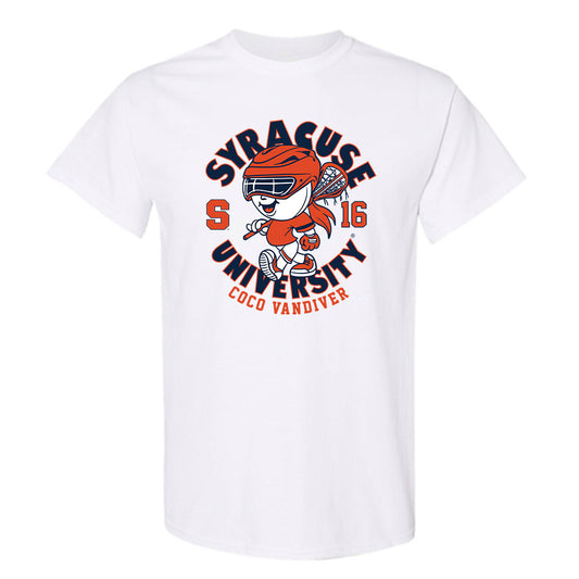 Syracuse - NCAA Women's Lacrosse : Coco Vandiver - Fashion Shersey T-Shirt-0