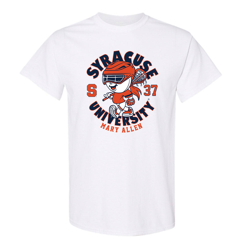 Syracuse - NCAA Women's Lacrosse : Mary Allen - Fashion Shersey T-Shirt-0