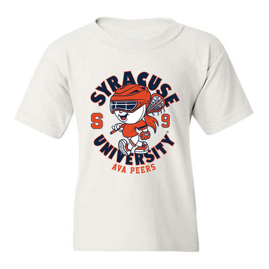 Syracuse - NCAA Women's Lacrosse : Ava Peers - Fashion Shersey Youth T-Shirt-0
