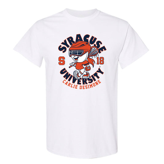 Syracuse - NCAA Women's Lacrosse : Carlie Desimone - Fashion Shersey T-Shirt-0